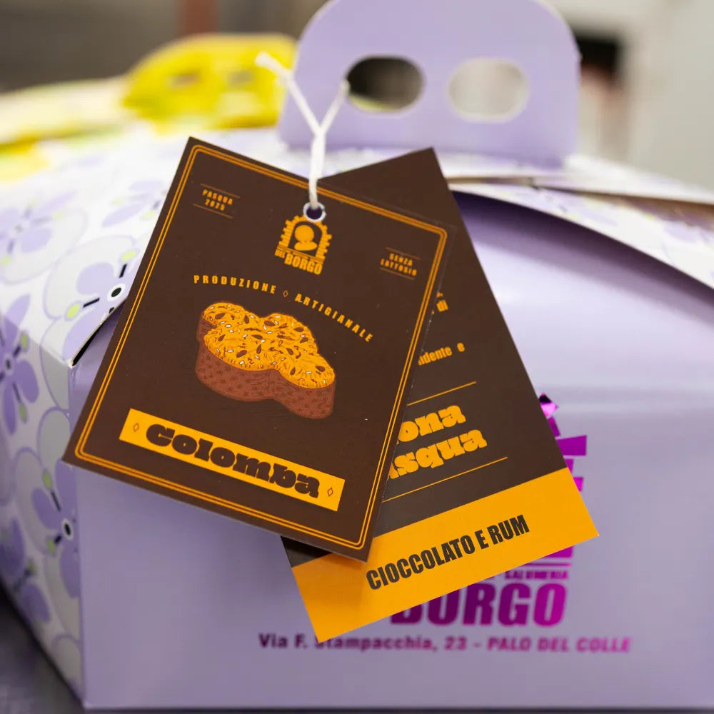COLOMBA CIOCCOLATO E PERA